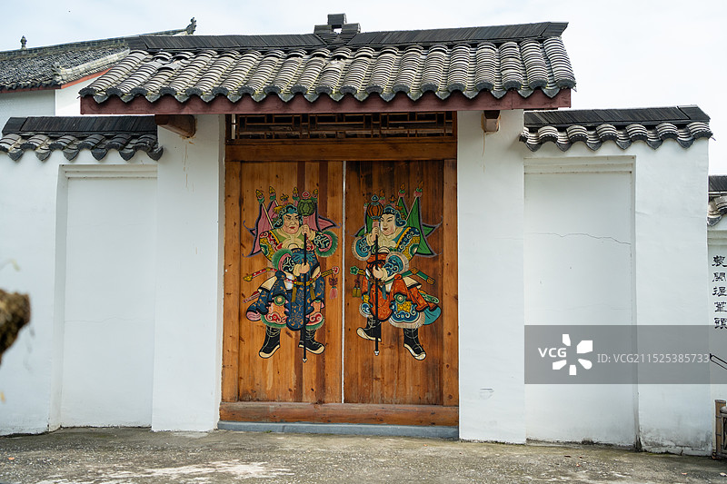 德阳中国绵竹年画村景区图片素材