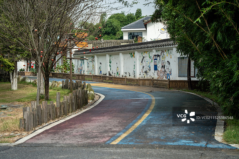 德阳中国绵竹年画村景区图片素材