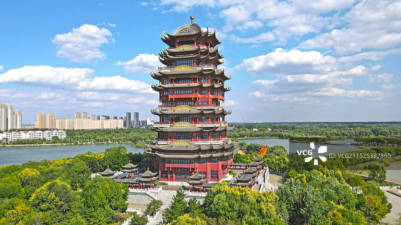 滨州蒲湖风景区图片素材