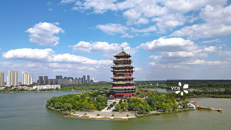 滨州蒲湖风景区图片素材