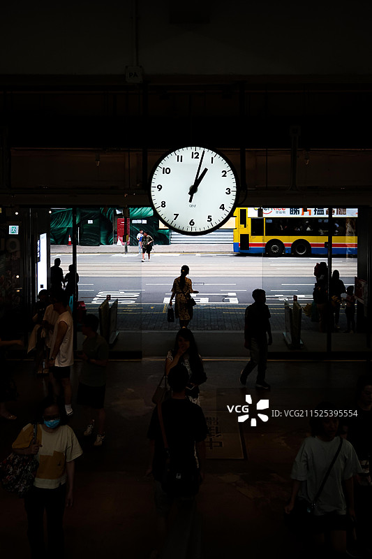 香港中环街市1：05图片素材