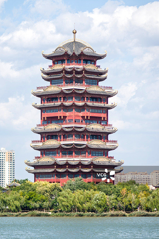滨州蒲湖风景区图片素材