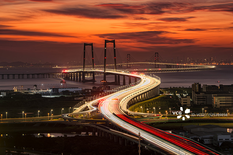 深中通道……图片素材