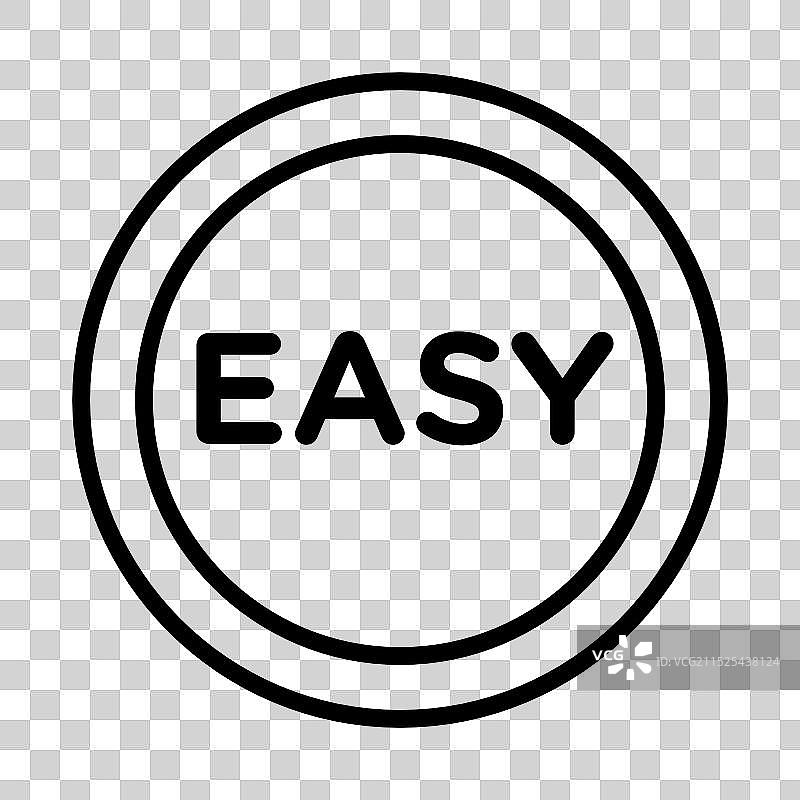 简单的黑白线性logo标志图片素材