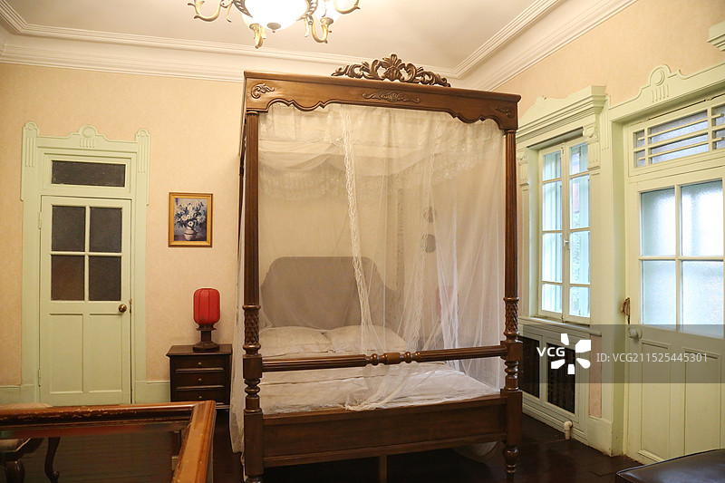 辽宁省沈阳市张氏帅府 赵一荻起居室图片素材