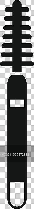 睫毛膏刷头涂抹器，用于美化睫毛图片素材