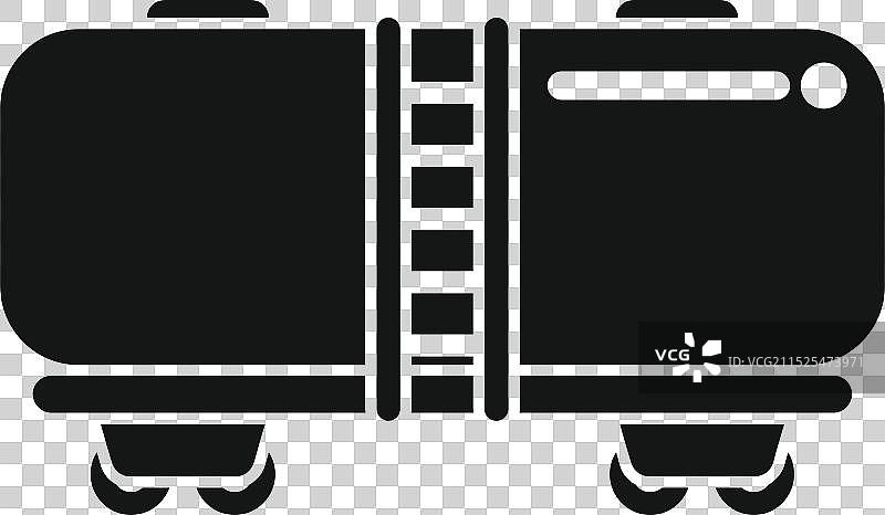 铁路运输石油产品的罐车图片素材