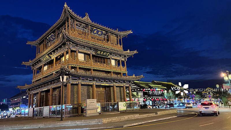山西大同鼓楼图片素材
