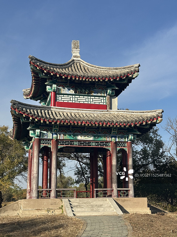 齐齐哈尔明月岛景区图片素材