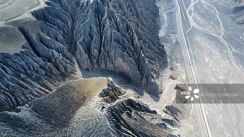 克拉玛依独山子大峡谷景区图片素材