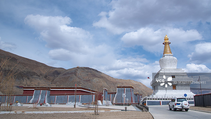 日喀则萨迦寺景区图片素材