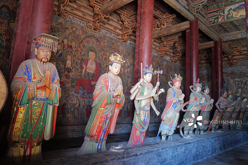 山西大同华严寺图片素材