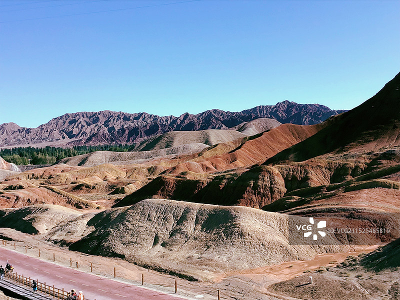 青海海南贵德县国家地质公园景区图片素材