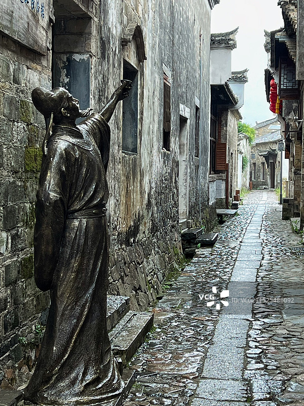 宣城泾县桃花潭景区图片素材