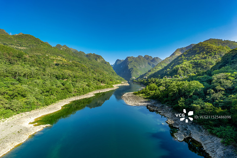 河池天峨县龙滩大峡谷景区图片素材