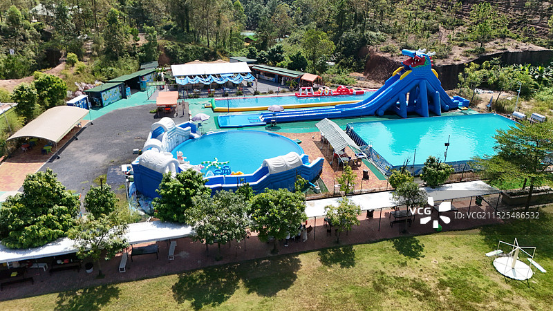 中山市大尖山露营公园景区图片素材