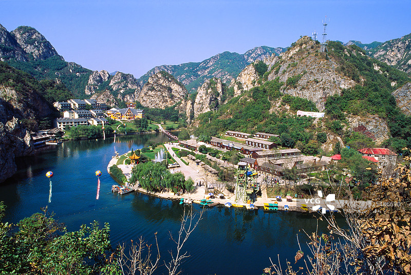 大连冰峪省级旅游度假区图片素材