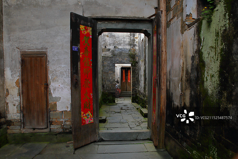 上饶思溪延村景区图片素材