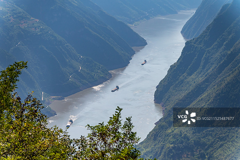 恩施州巴东县巫峡口景区图片素材