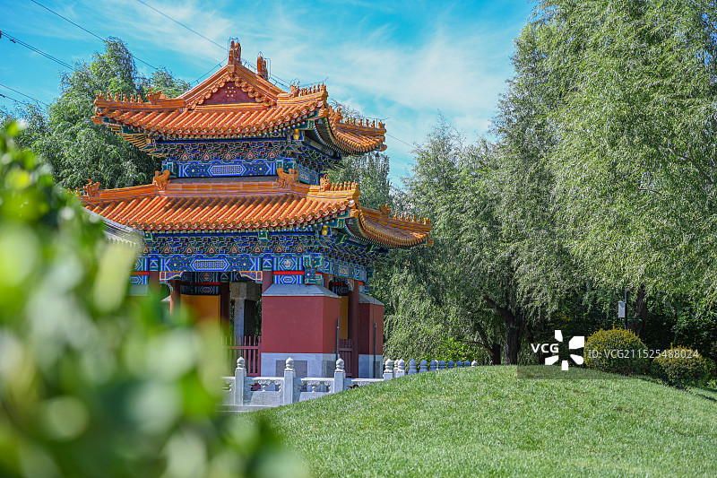 北京庆丰公园图片素材