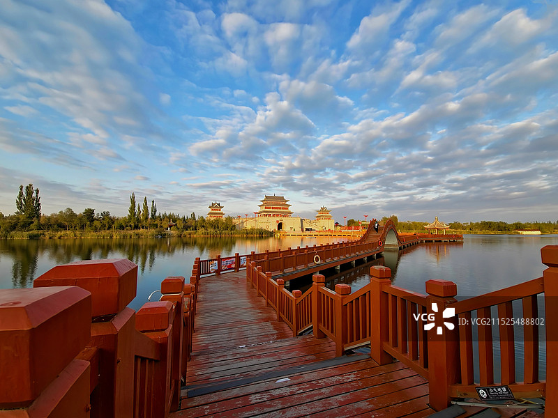 吴忠盐州古城历史文化旅游区图片素材