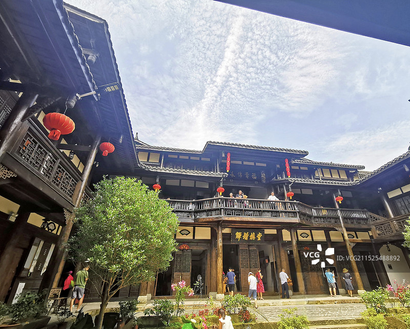 重庆巴南丰盛古镇图片素材