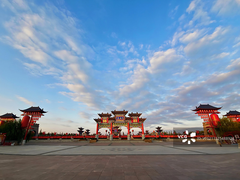 吴忠盐州古城历史文化旅游区图片素材