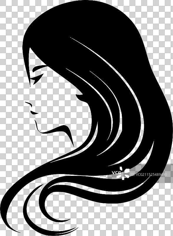 高品质美发Logo，T恤理想选择图片素材