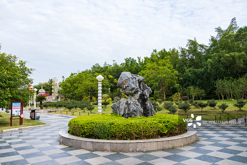 来宾合山市奇石文化公园图片素材