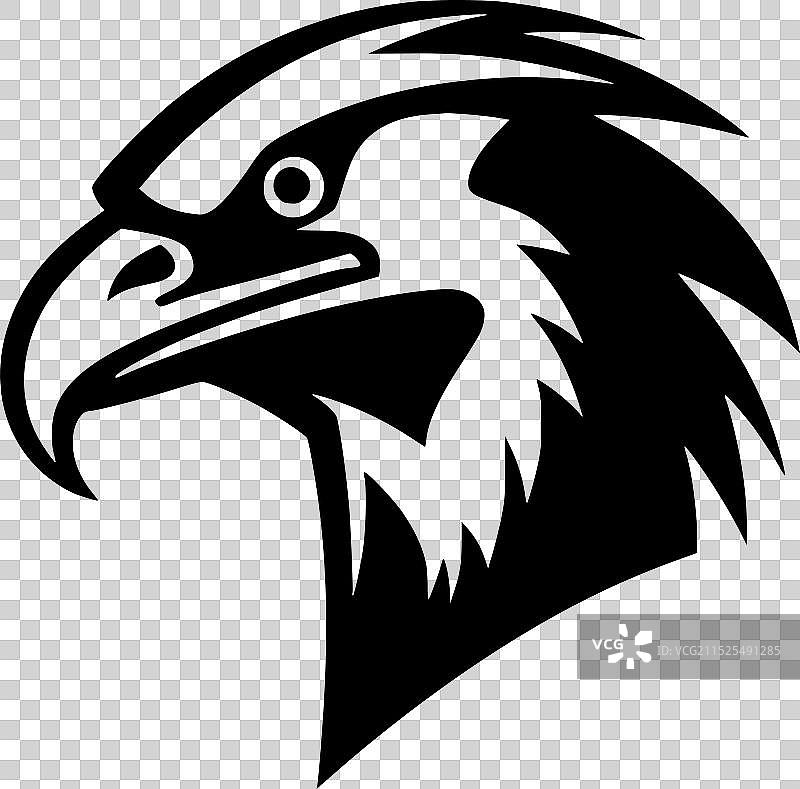 高品质秃鹫标志 - 适合T恤图片素材