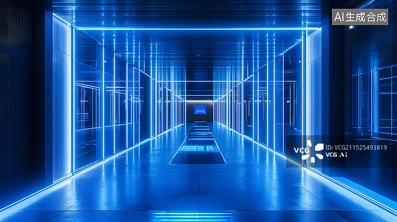 【AI数字艺术】科技住宅未来生活空间图片素材