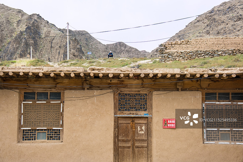 中卫北长滩村《山海情》取景地图片素材