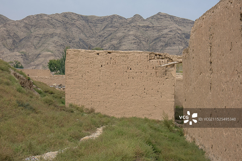 中卫北长滩村《山海情》取景地图片素材