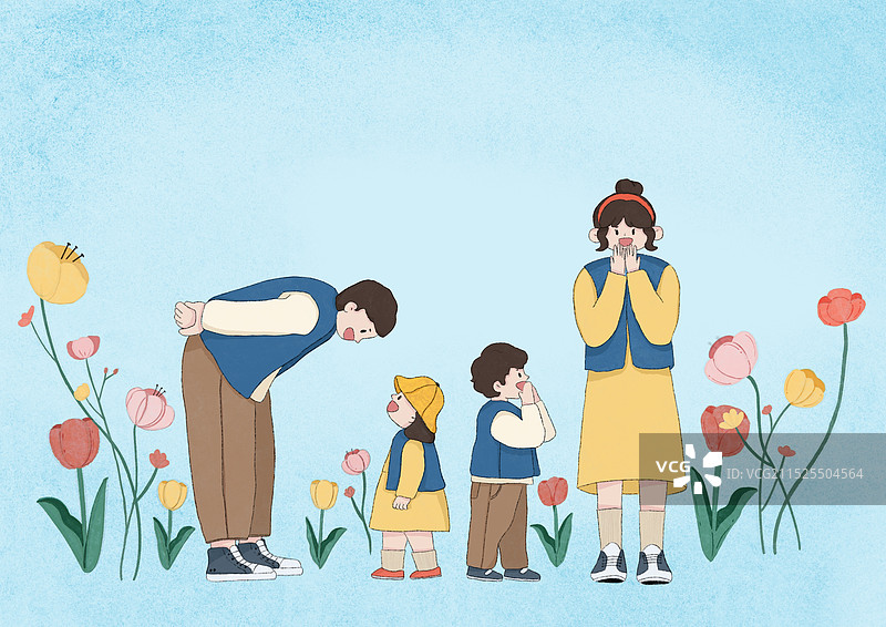 亲子时光图片素材