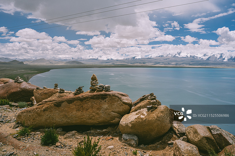 希夏邦马峰图片素材