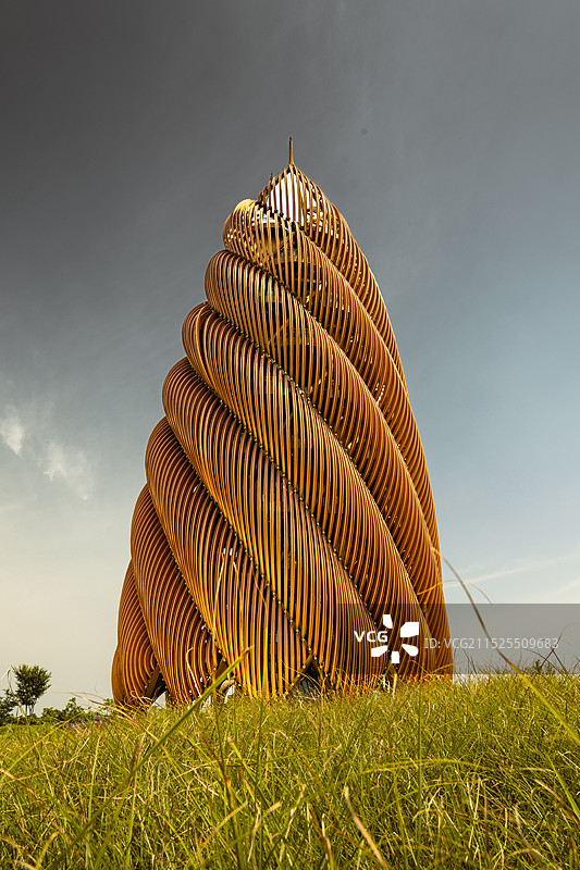 成都熊猫塔图片素材