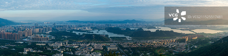 肇庆市全景图片素材