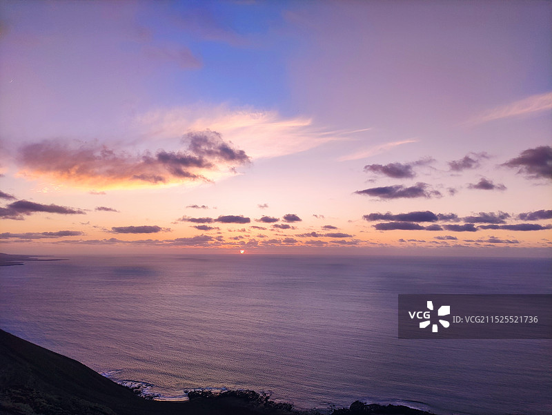 西班牙的火山岛图片素材