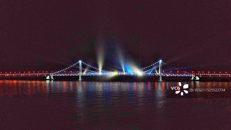 大连星海湾大桥航拍图片素材