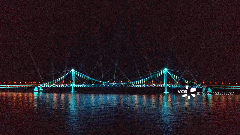 大连星海湾大桥航拍图片素材