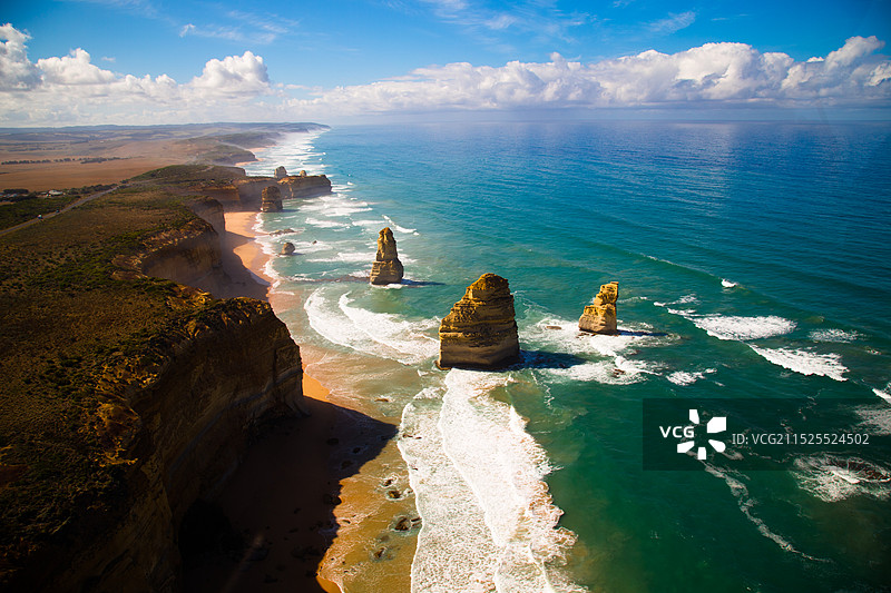 大洋路航拍图片素材