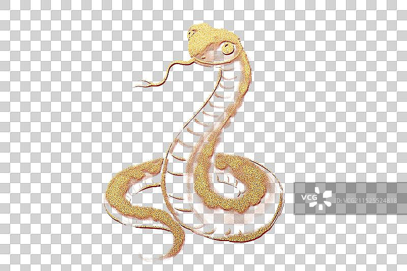 喜庆春节烫金版水墨国风十二生肖鼠牛虎兔龙蛇马羊猴鸡狗猪插画海报图片素材