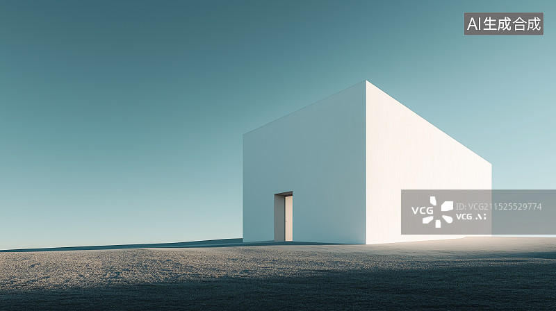【AI数字艺术】现代艺术中心建筑空间图片素材