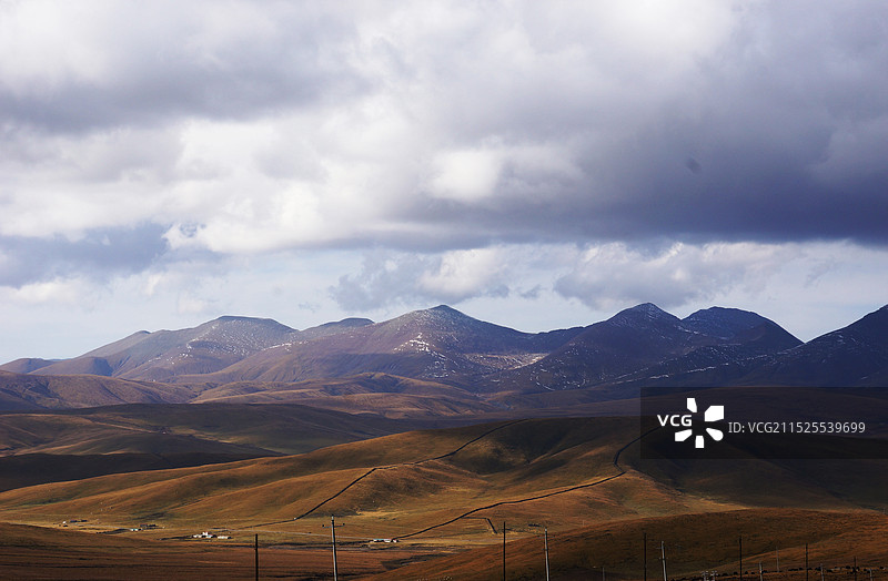 青海雪山图片素材