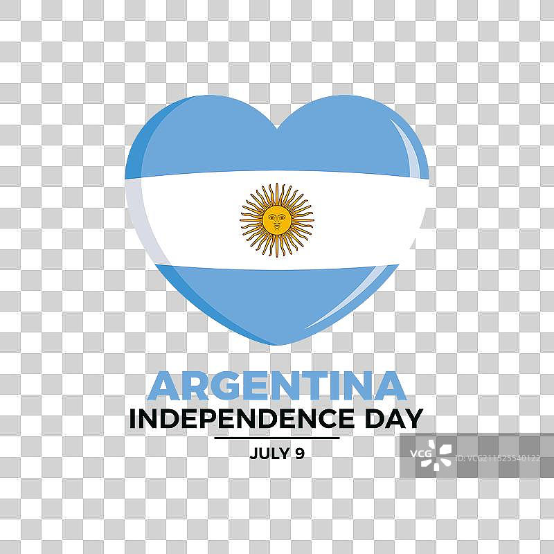 阿根廷独立日海报图片素材