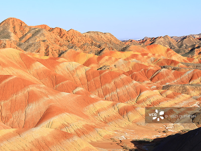 七彩丹霞图片素材