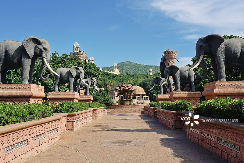 南非太阳城度假村，地震桥图片素材