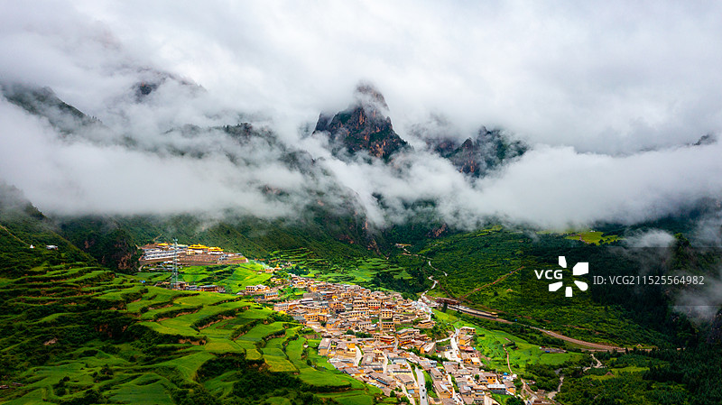 扎尕那图片素材