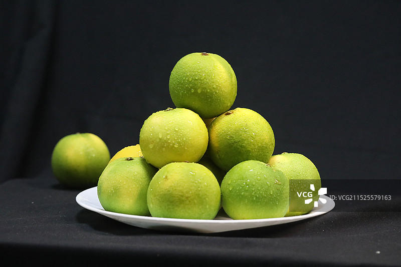 橙子 一箱橙子 绿橙 一盘绿橙 橙子果盘图片素材