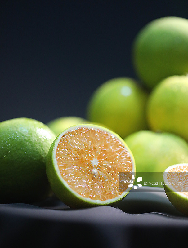 橙子 一箱橙子 绿橙 一盘绿橙 橙子果盘图片素材